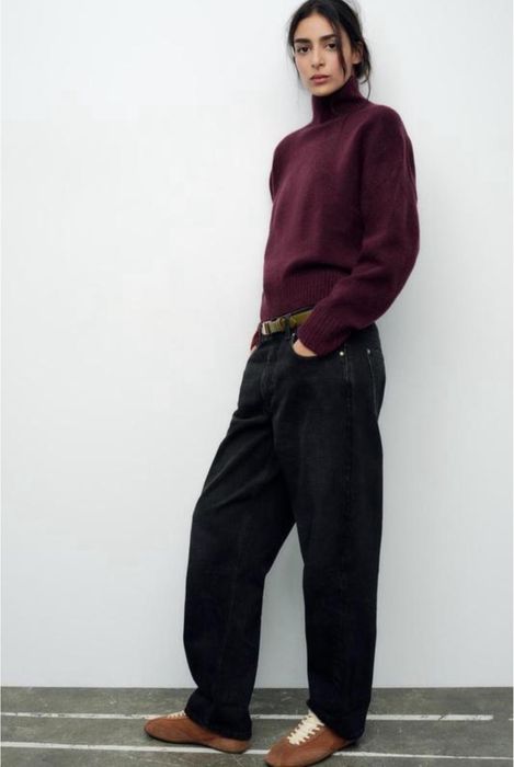 Сверт ZARA Трендовий колір бургунді