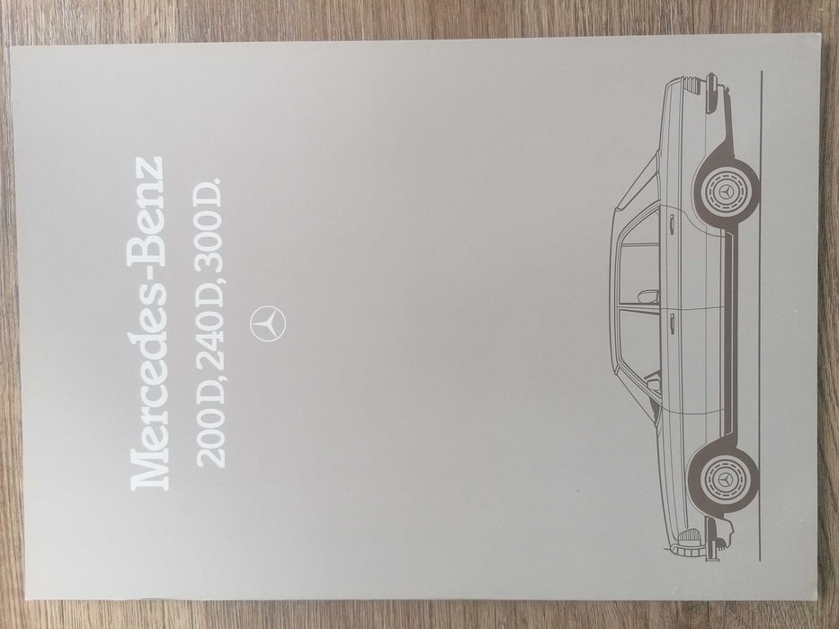 Prospekt Mercedes W123 200D 240D 300D