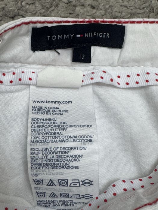 Biała spódniczka Tommy Hilfiger 12 lat