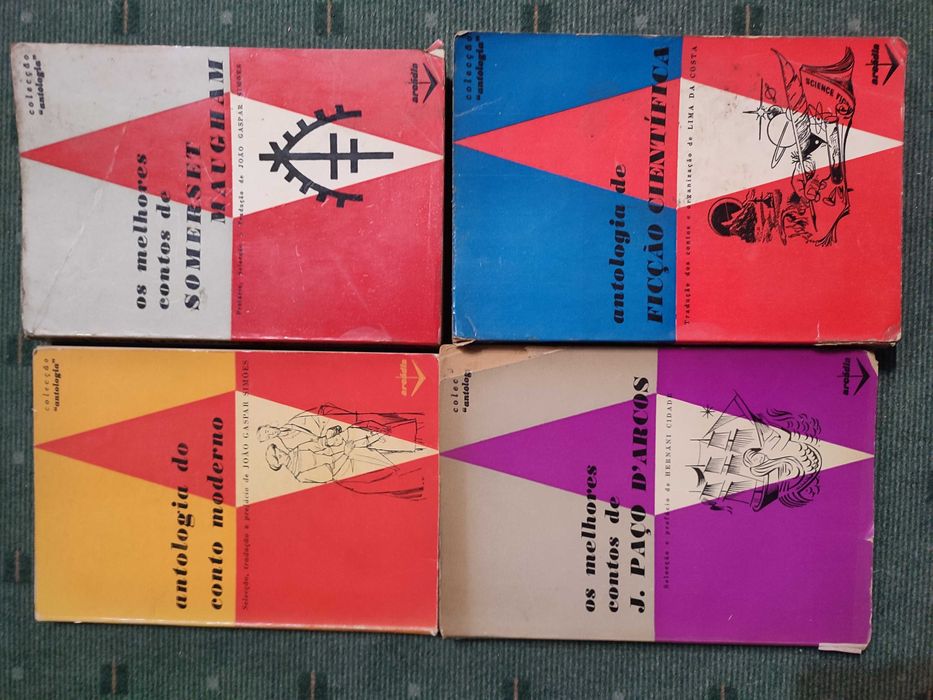 4 Livros Antologia do Conto