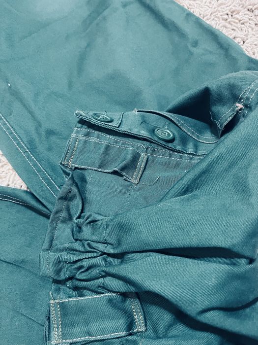 Ciemnozielone meskie spodnie robocze brixton rozm M/L