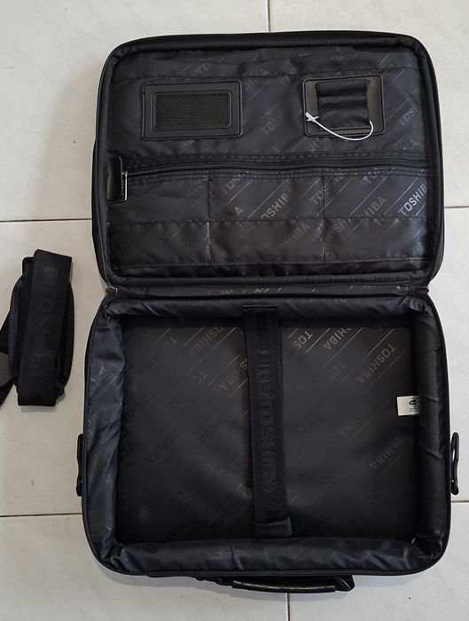 Toshiba - Pasta / Briefcase / Mala, para portátil, vintage