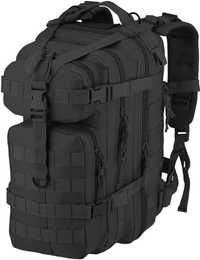 CAMO Plecak taktyczny / wojskowy ASSAULT 25L Black - Czarny