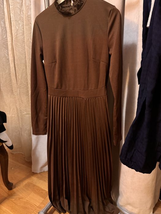 Сукня максі. Шоколадного коліру