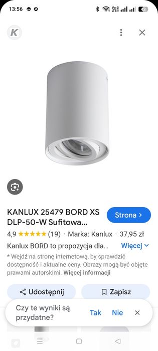 Oprawa świetlna Kanlux