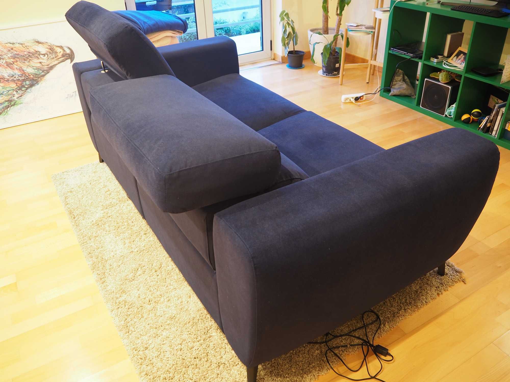 Sofa azul marinho | NOVO | Com GARANTIA | Eletrico