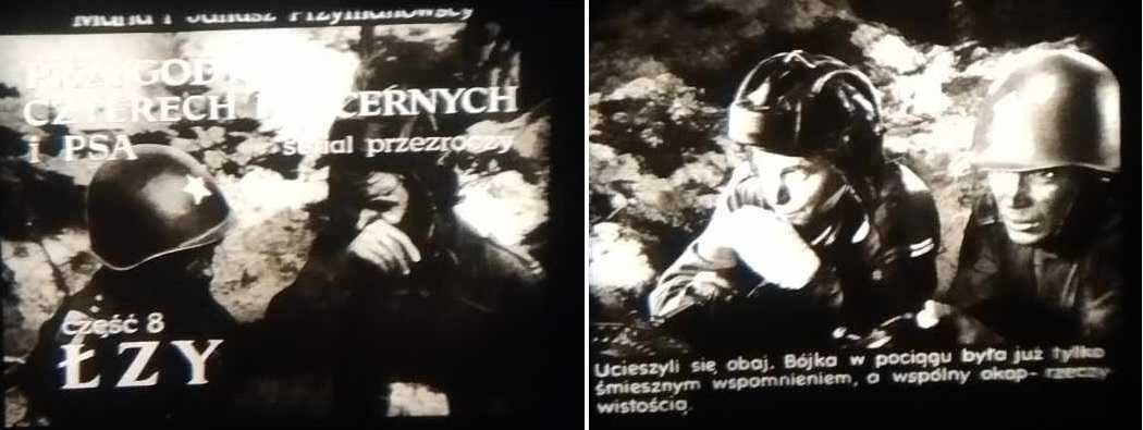 Bajka na rzutnik ANIA, JACEK pt .Czterech Pancernych część 8 Łzy