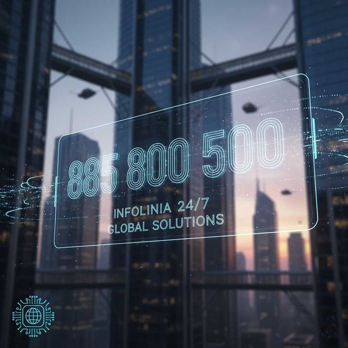 Fenomenalny złoty numer 885.800.500. Reklama Infolinia Okazja!