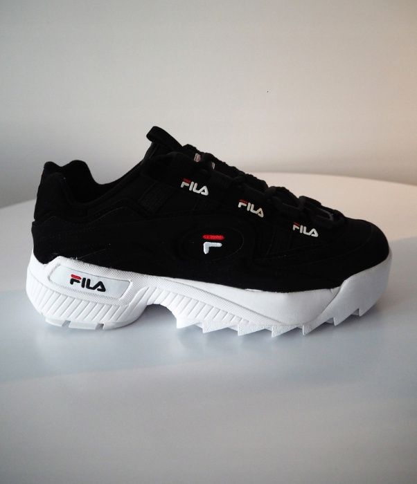 Okazja! Fila D-Formation Sneakersy Niskie Black Edition