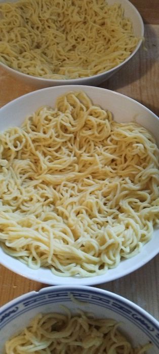 Makaron wiejski domowy.