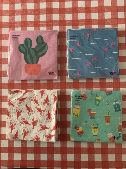 Kolorowe serwetki z Flying Tiger