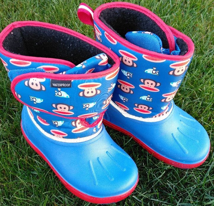 Śniegowce, kozaki, zimowe buty H&M r. 30 małpa