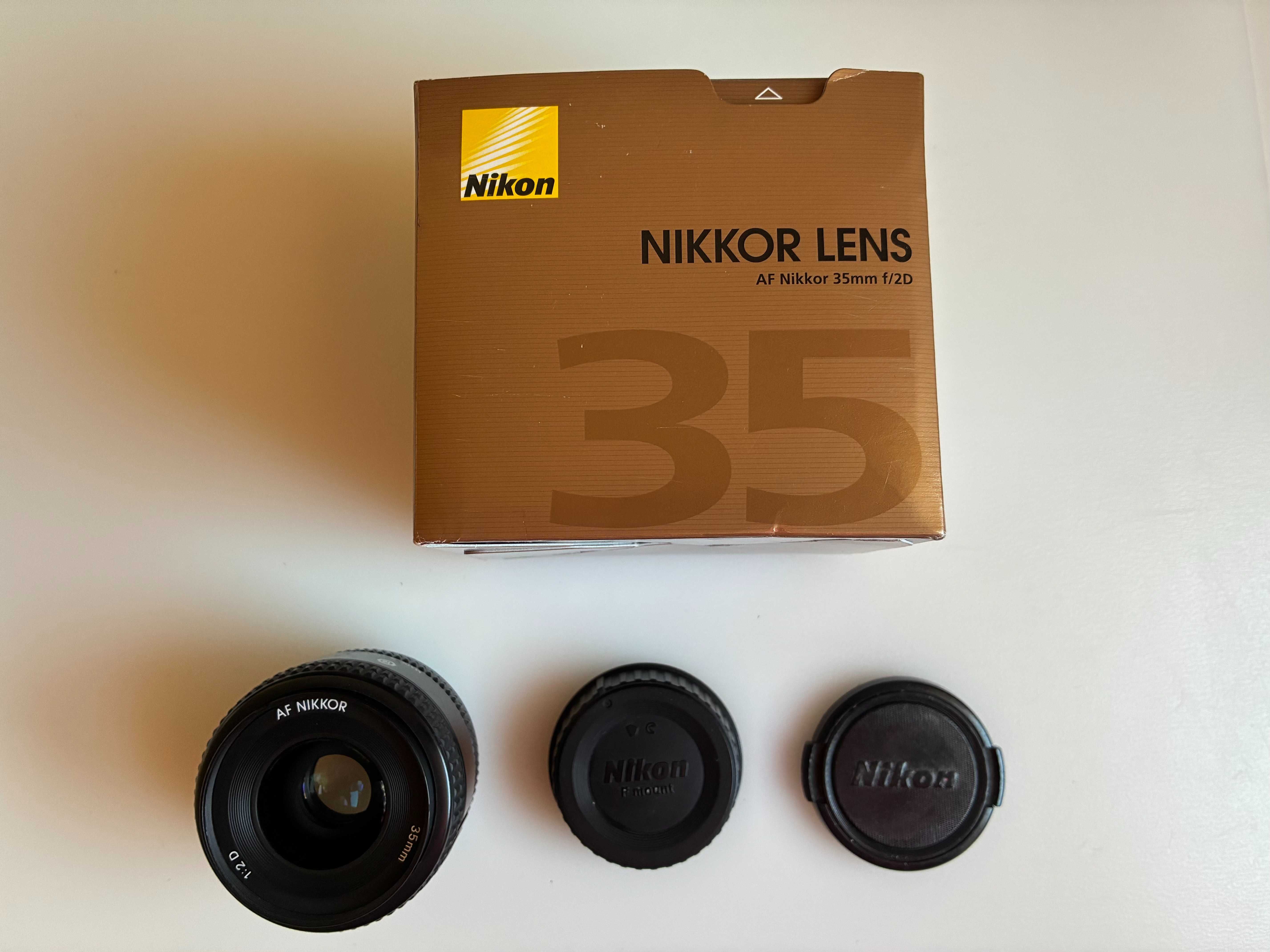 Objetiva Nikon AF Nikkor 35mm f2 D