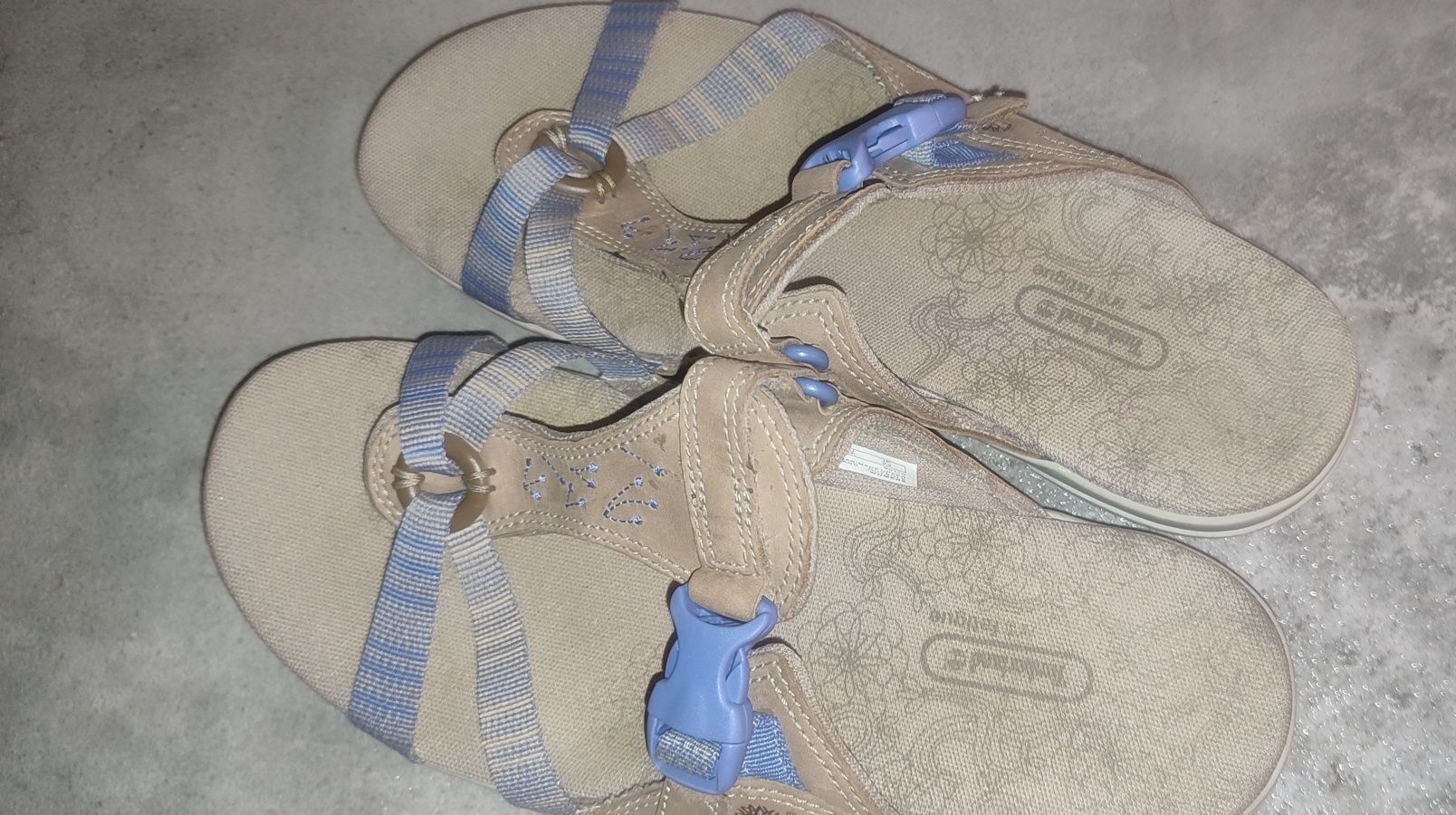 Klapki Timberland r. 37 / 24 cm sportowe skóra