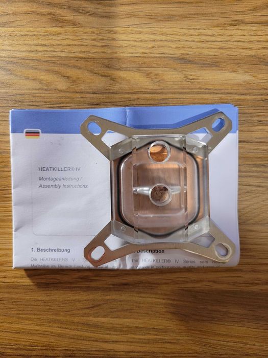 Watercool Heatkiller IV Basic ACRYL CLEAN (INTEL LGA 1X00)