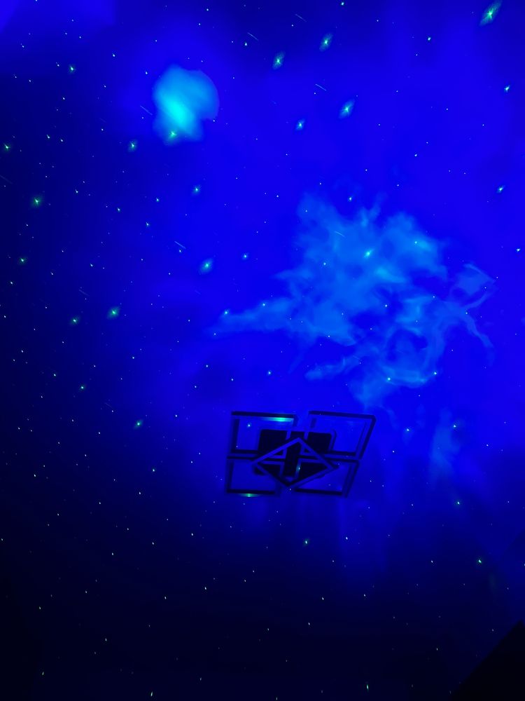 Космонавт нічник проектор великий