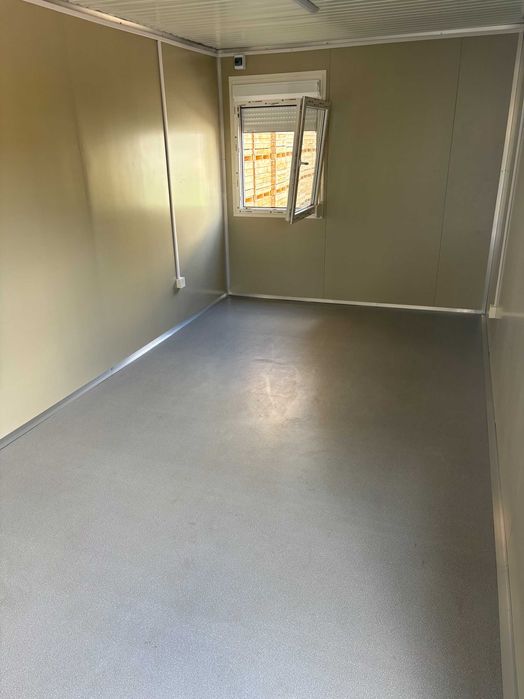 KONTENER SOCJALNY 6x3 m Biurowy 6-8 Osób 18m2 wysokość 2,8m Mocna Rama