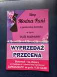 WYPRZEDAŻ - PRZECENA -  Odzież damska - Likwidacja Sklepu