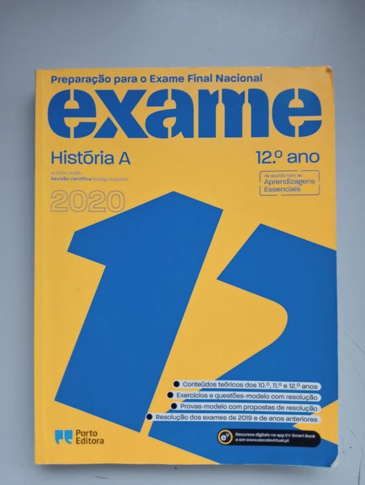 Livro de preparação para o exame final 2020 - História A (12° ano)