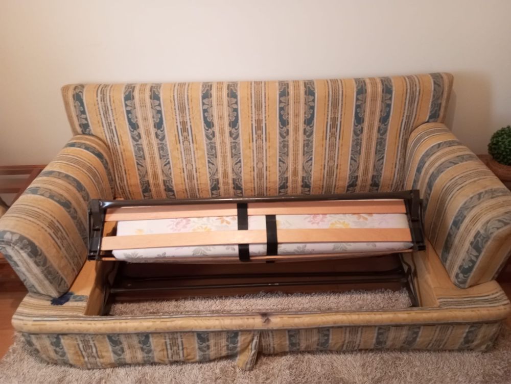 Sofa cama com colchao incluido