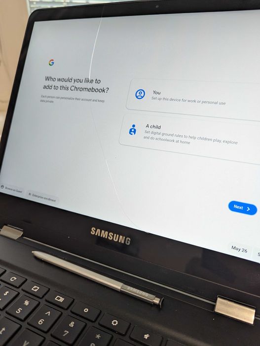 Лот ноутбуків з дефектом