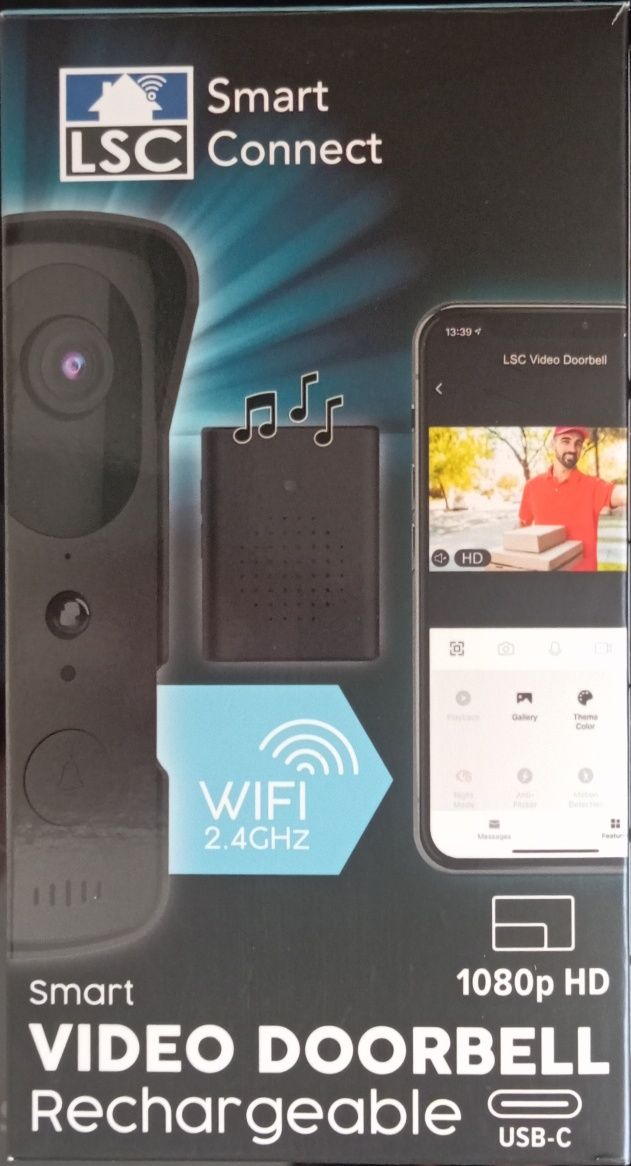 Video porteiro WiFi LSC Smart Connect