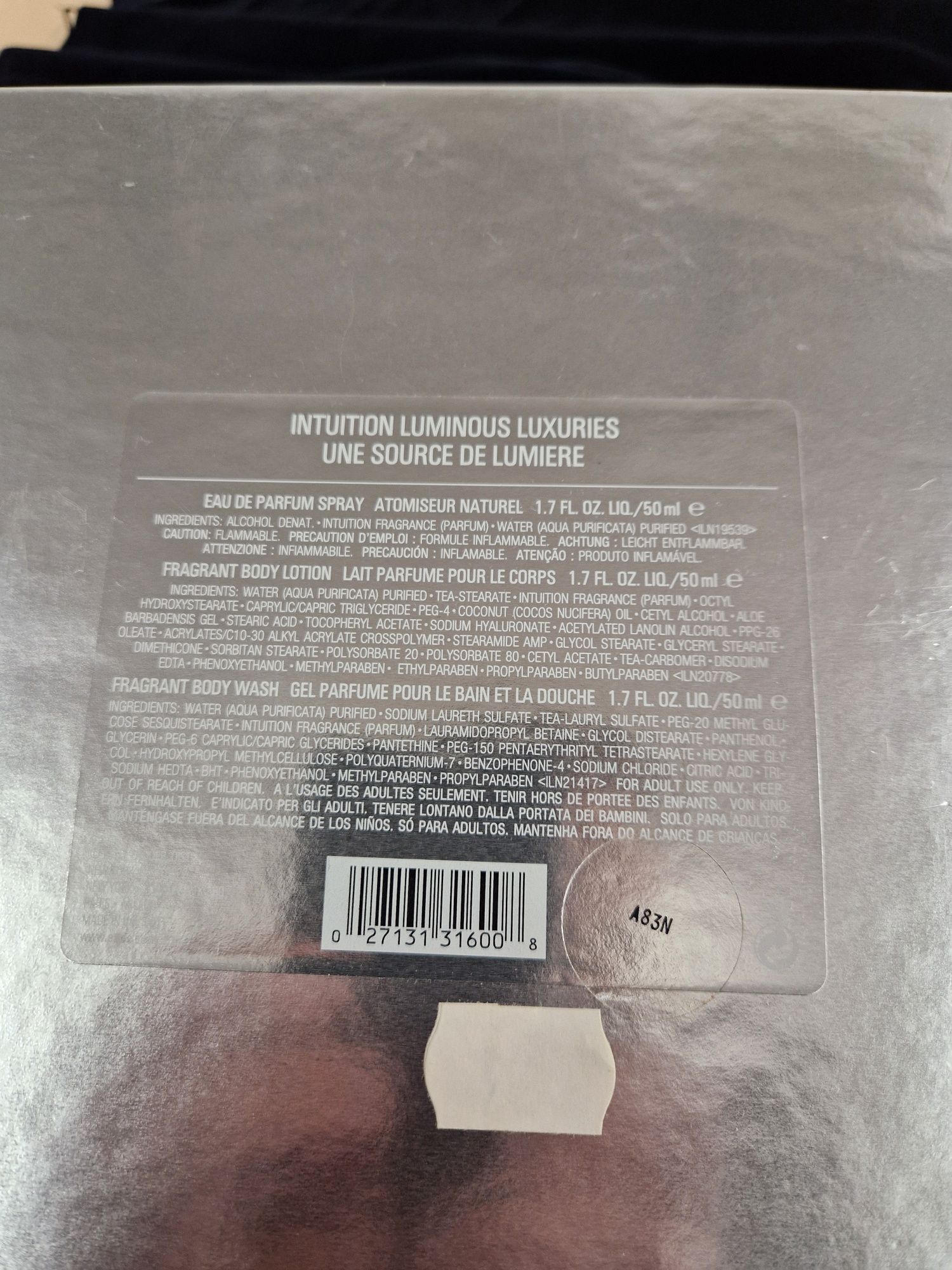 Estee Lauder intuition 50ml EDP