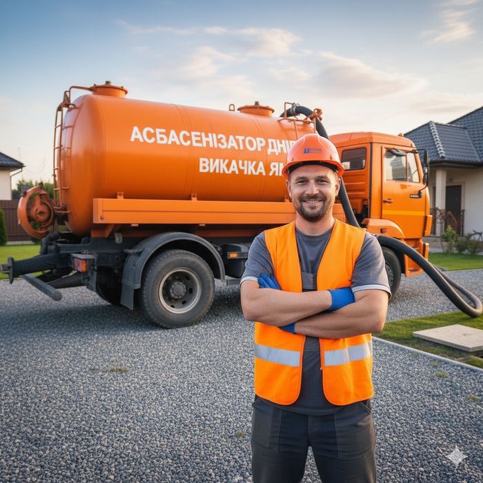 Асенізатор за 60 хвилин‼️викачка зливних ям, септиків недорого