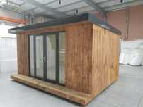 Biuro ogrodowe ocieplone pawilon domek letniskowy garden office Merkur