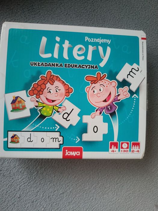 Układanka edukacyjna Poznajemy litery