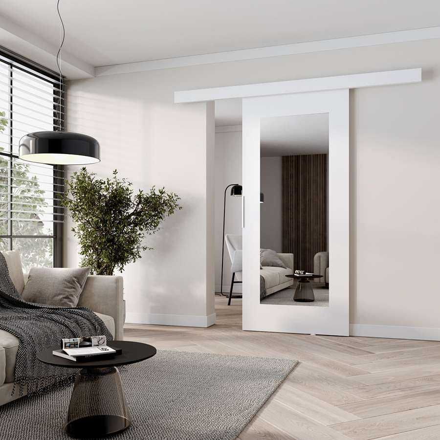 Drzwi przesuwne naścienne MATI MODEL I 80cm 86x 205 SOLIDNE