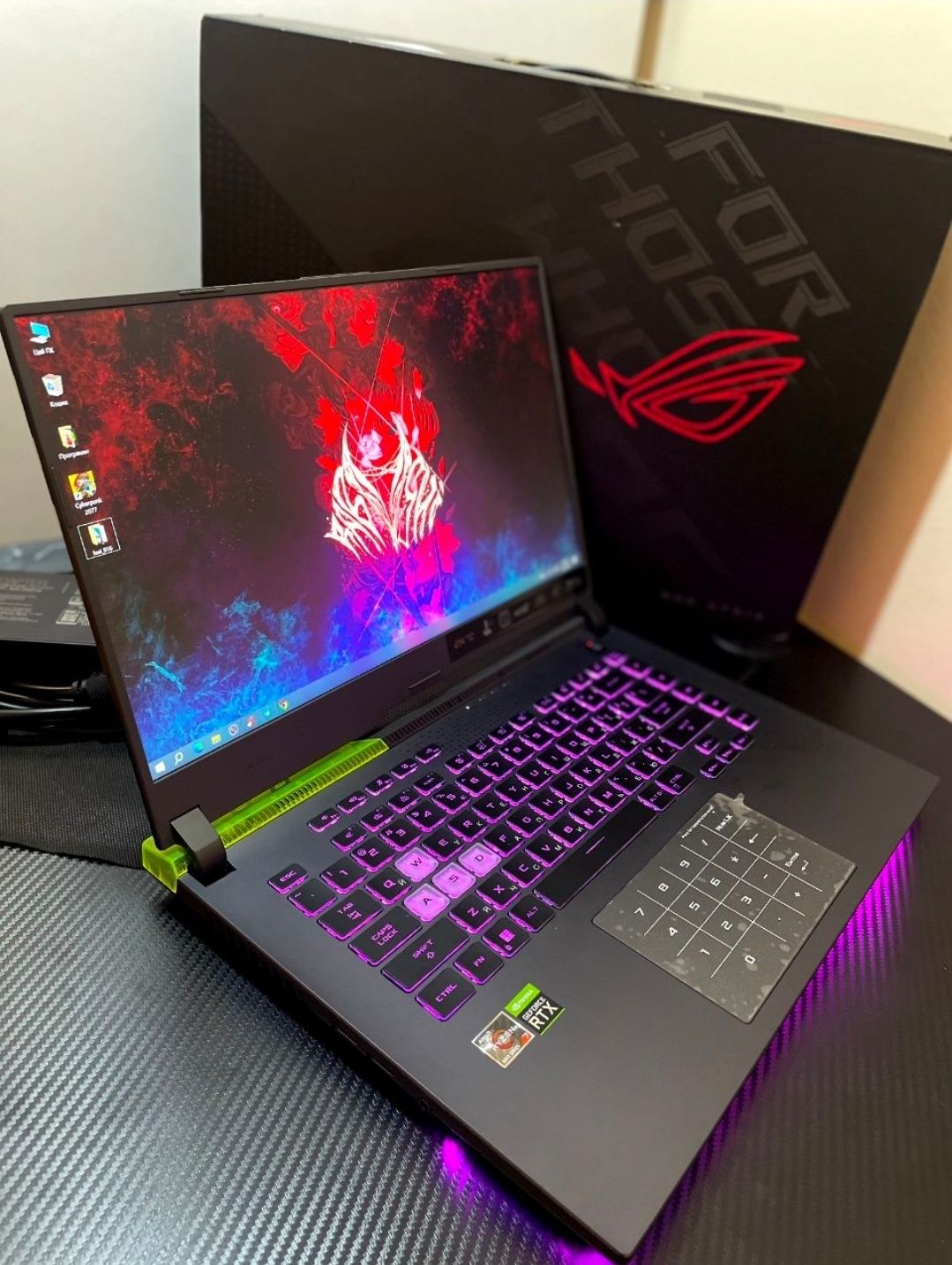 ‼️ІГРОВИЙ‼️ Asus Rog G513RM|Ryzen 7 8 ядер|6GB video RTX 3060|16GB RAM