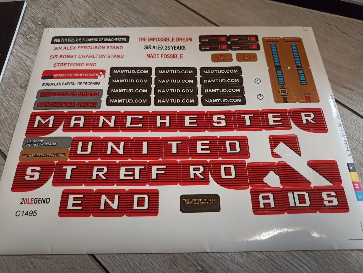 Конструктор стадіон Old Trafford (сумісний з Lego 10272)