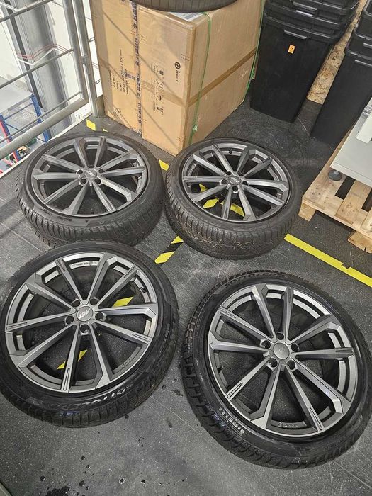 Komplet kół zimowych 20” Pirelli, felgi AEZ Aruba. stan bdb