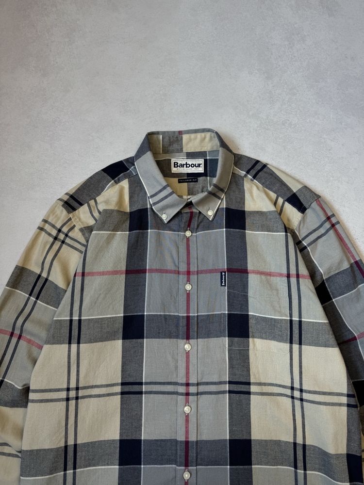 Рубашка Barbour мужская в клетку (оригинал)