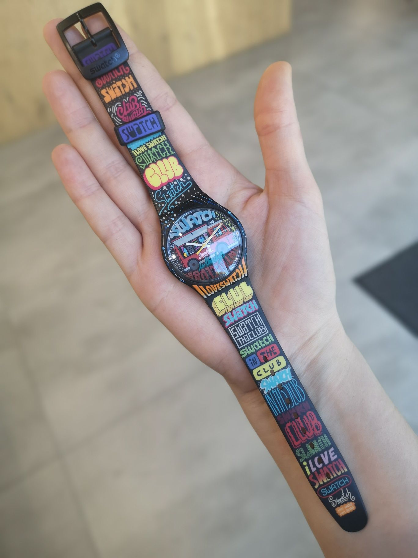 Kolekcjonerski zegarek swatch Club 2009