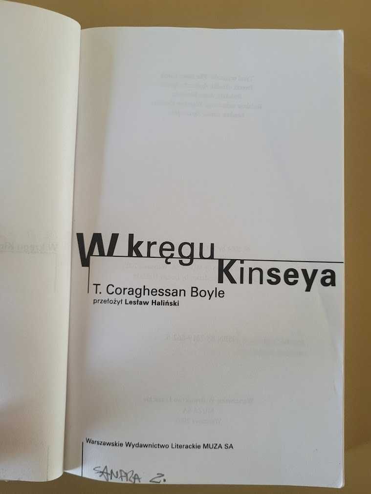 W kręgu Kinseya T.C. Boyle