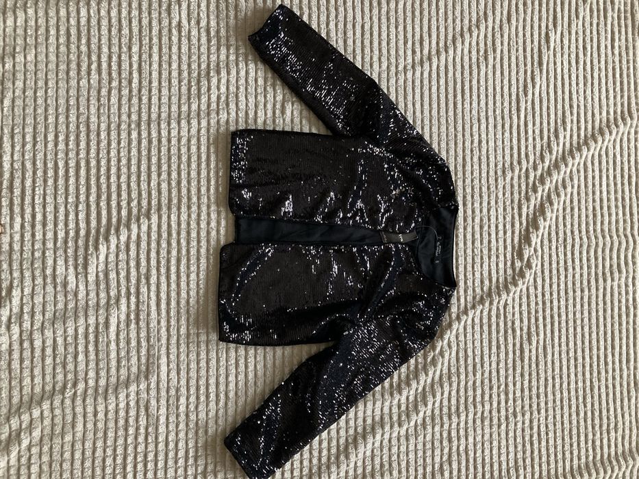 Піджак для виступів, блискітки, паєтки, розмір xs