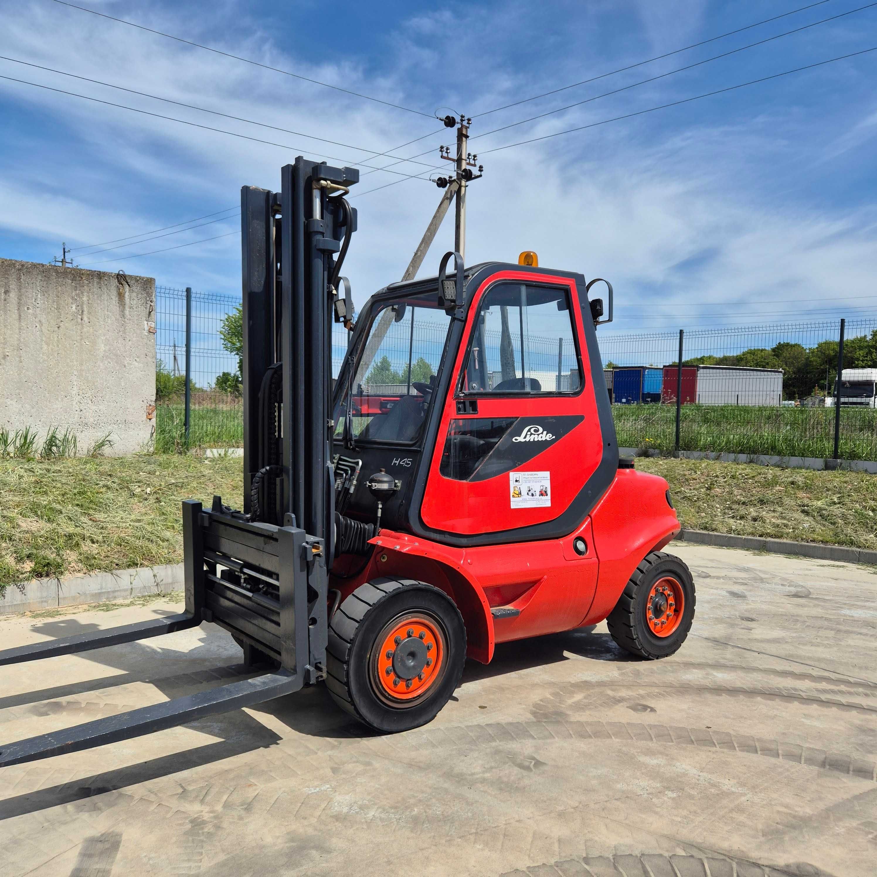 Дизельний навантажувач Linde H45D