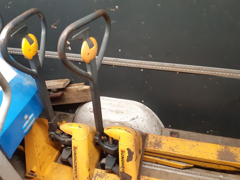 Wózek paletowy paleciak JUNGHEINRICH, STIHL, BT TOYOTA