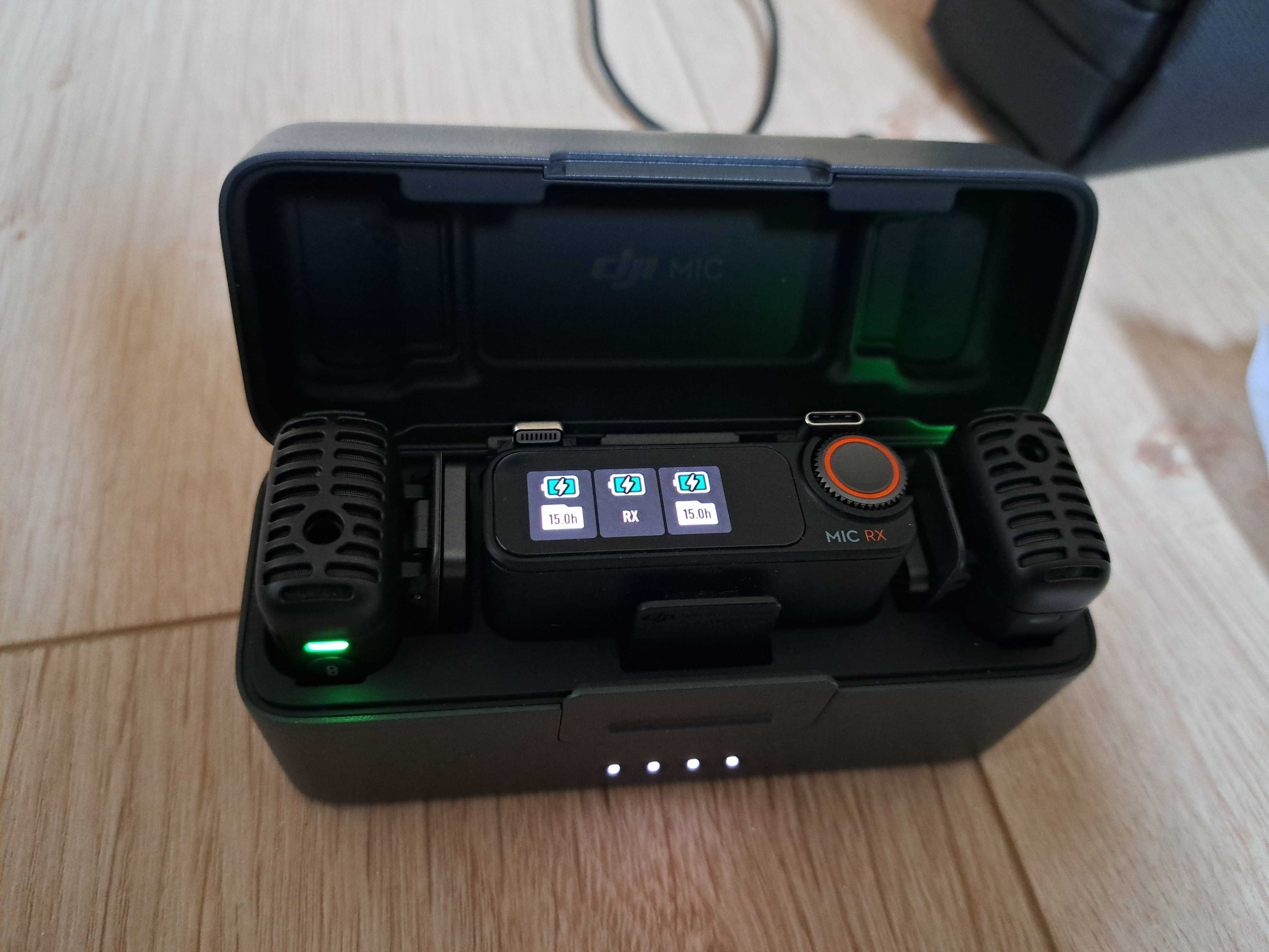 System bezprzewodowy DJI Mic 2 (2 TX + 1 RX)