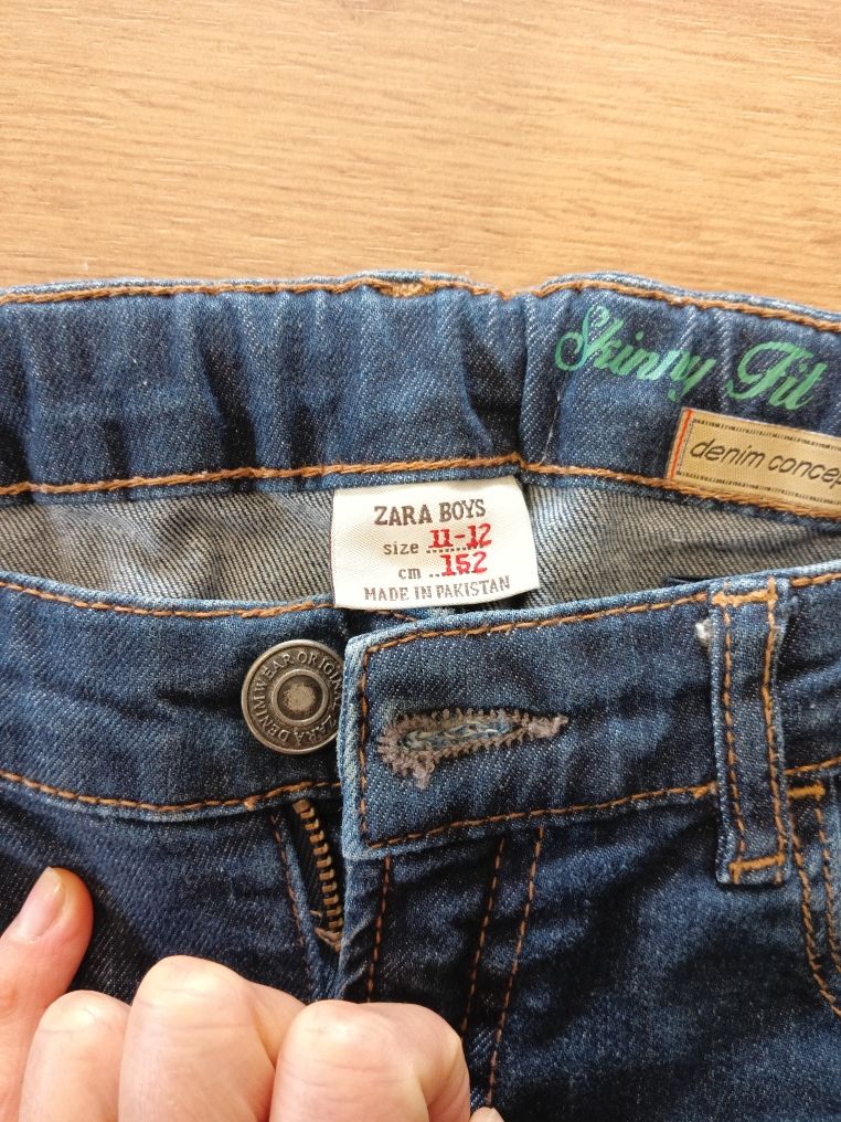 Spodnie jeansowe chłopięce Zara rozm. 152
