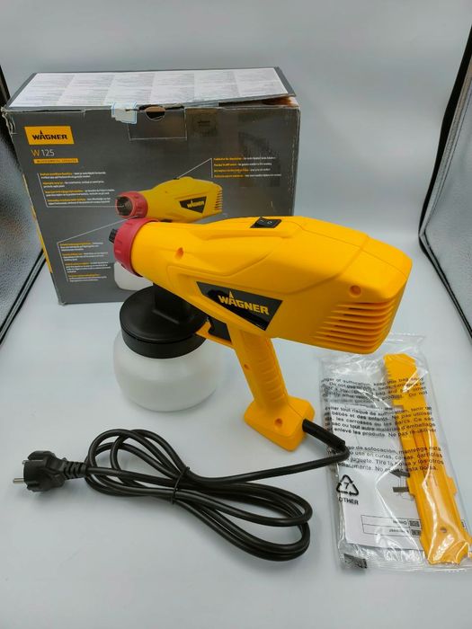 Pistolet malarski Wagner W125 do lakierów i lazur 350 W