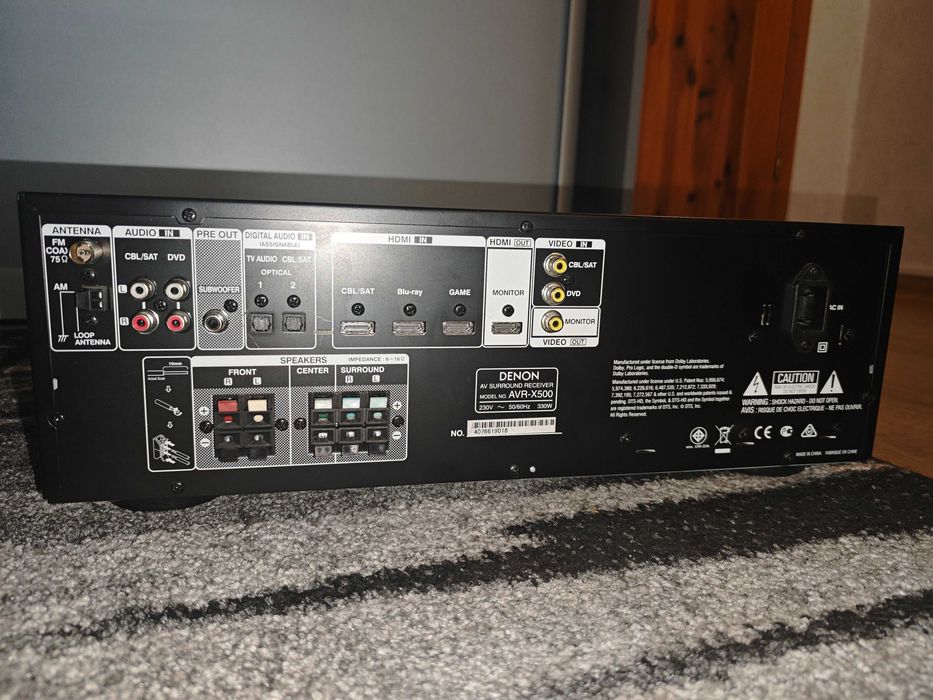 Amplituner DENON AVR-X500 HDMI 5.1