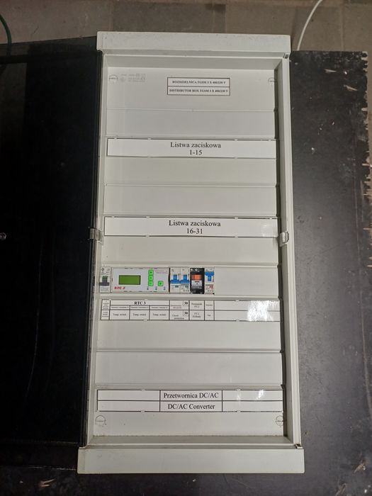 elektryczna skrzynka