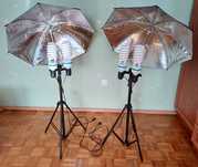 Lampy studyjne zestaw