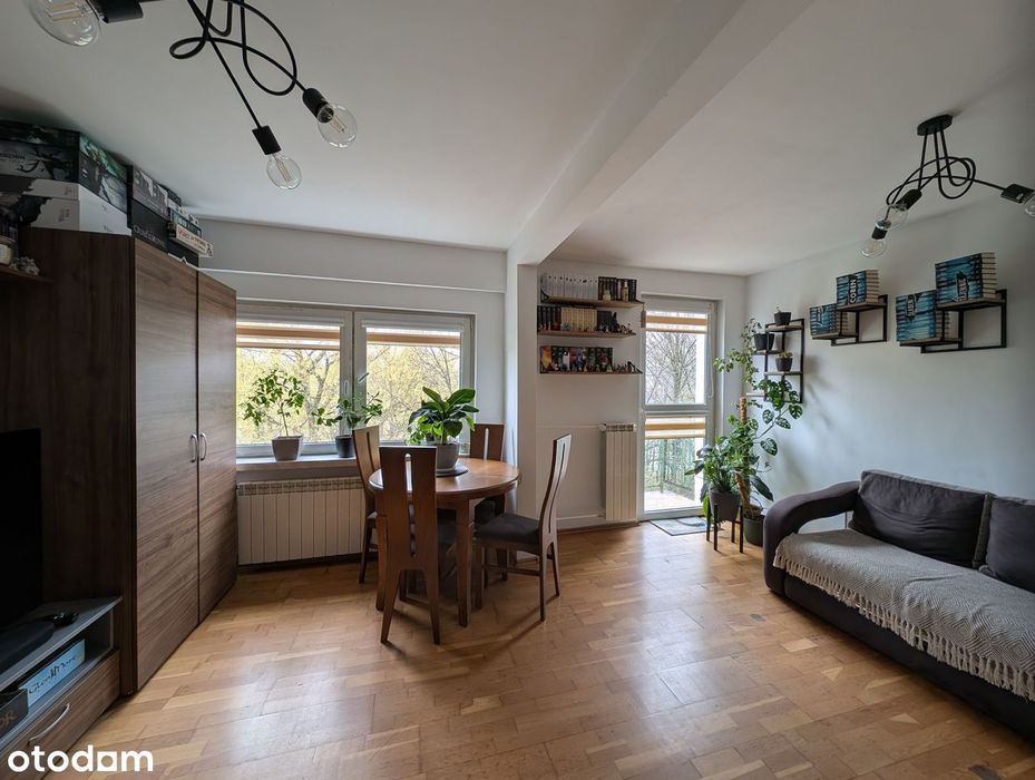 BEZPOŚREDNIO Mieszkanie 3-pokojowe; 45m2 z balkonem