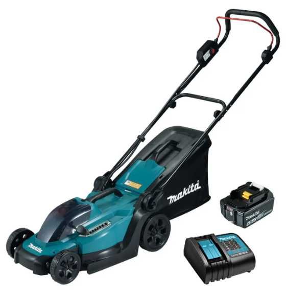 Газонокосилка аккумуляторная MAKITA DLM330SM (18 В,4 Ач, ЗУ, 33 см)