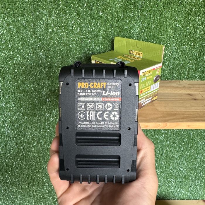 Акумуляторна батарея Procraft 20/4 20/8 Max Turbo 20В, 4А Макіта посад