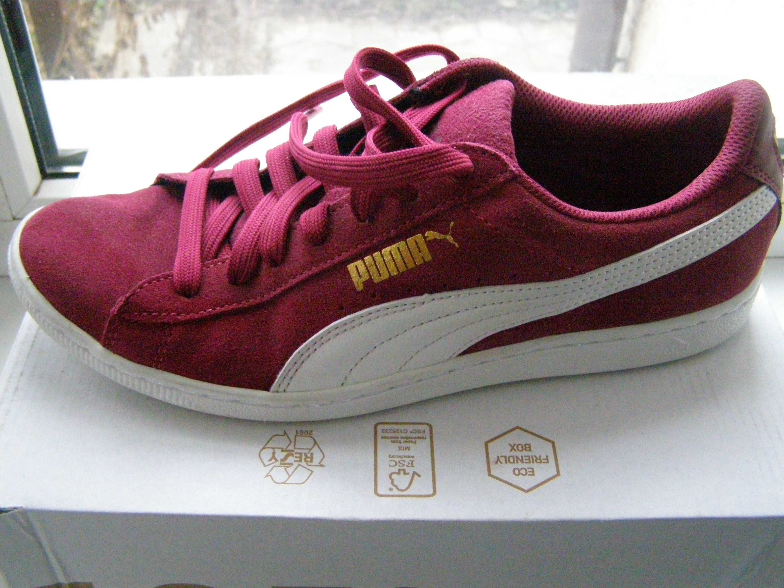 Кеды замшевые Puma